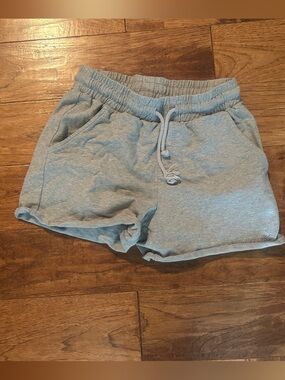 Jed North Light Gray Athletic Drawstring Shorts